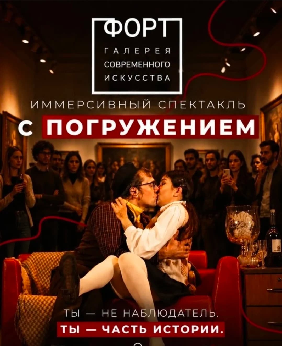 Иммерсивный Спектакль "Осторожно женщины"