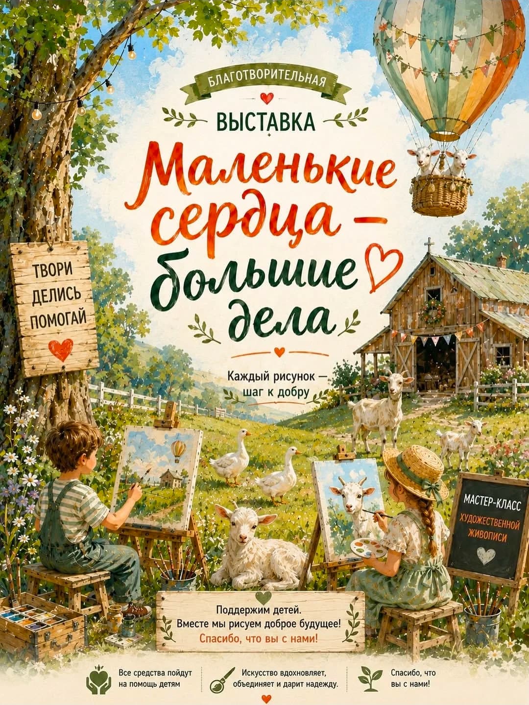 Маленькие сердца - большие дела