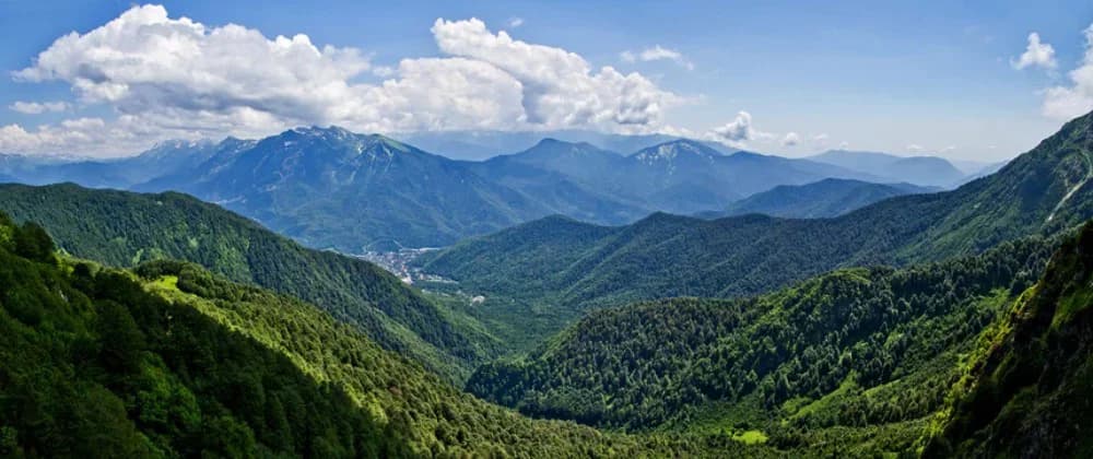 Поход на Бзерпинский карниз