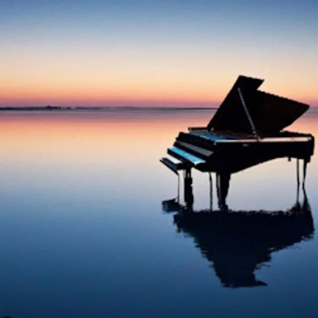 Sunset Piano. Фортепиано на закате