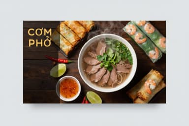 COM PHO вьетнамская кухня