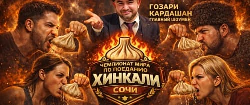 Чемпионат мира по поеданию хинкали в Сочи