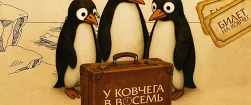 Ироническая сказка-притча "Два билета, три пингвина"
