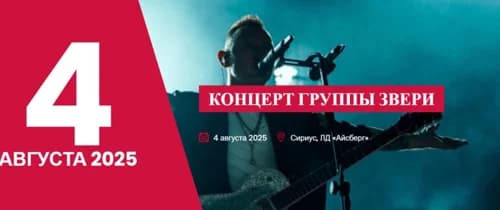 Концерт группы ЗВЕРИ